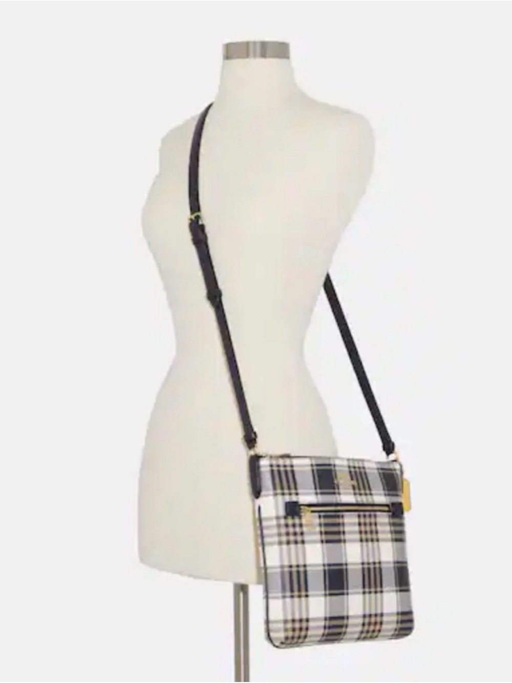 Coach Rowan Women's Crossbody File Bag, Medium - C8587 & Corner Zip C8683